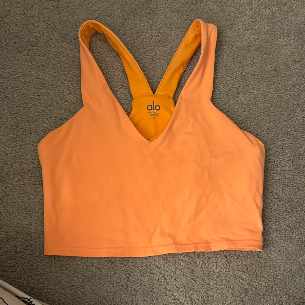 Real Bra Tank By Alo Yoga - Size Small - Gently Worn